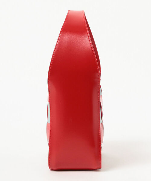 Ray BEAMS（レイビームス）の「Ray BEAMS / ワンハンドル チェッカー バッグ（ハンドバッグ・レディース・ブラック/レッド・ONE SIZE）」の11枚目の写真