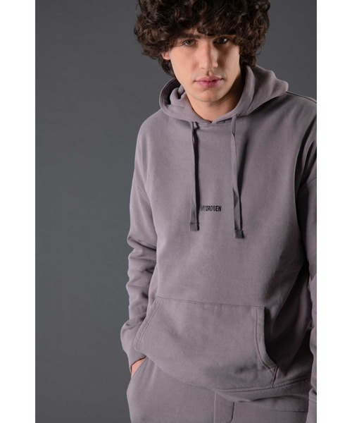 HYDROGEN(ハイドロゲン)の「《ANTONIA×HYDROGEN》フーディー / HOODIE(パーカー・メンズ・ホワイト/イエロー/グレー/ピンク/ベージュ/カーキ/ネイビー/ブラウン・LARGE/X-LARGE/SMALL/XX-LARGE/MEDIUM/X-SMALL)」の3枚目の写真