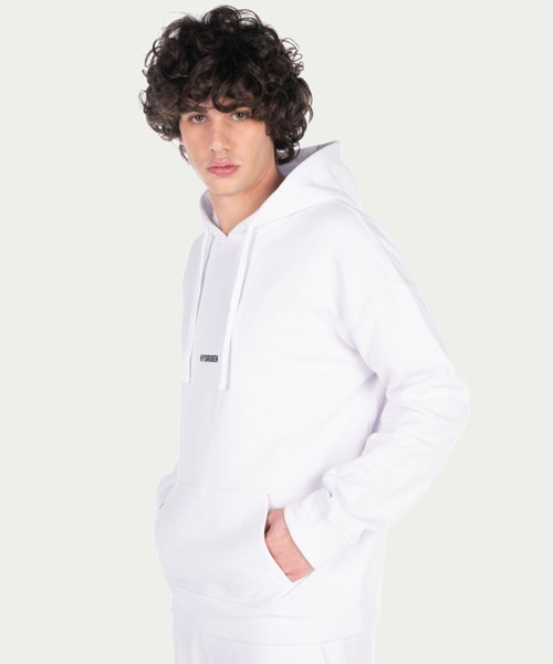 HYDROGEN(ハイドロゲン)の「《ANTONIA×HYDROGEN》フーディー / HOODIE(パーカー・メンズ・ホワイト/イエロー/グレー/ピンク/ベージュ/カーキ/ネイビー/ブラウン・LARGE/X-LARGE/SMALL/XX-LARGE/MEDIUM/X-SMALL)」の16枚目の写真