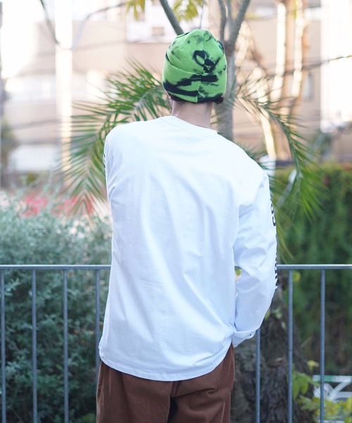 UNION（ユニオン）の「【UNION/ユニオン】UBC LONG SLEEVE　ロングスリーブTシャツ　袖ロゴ　ユニセックス（Tシャツ/カットソー・メンズ・ホワイト/ブラック/オレンジ・SMALL/MEDIUM/LARGE/X-LARGE）」の9枚目の写真