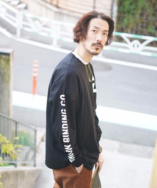 UNION（ユニオン）の「【UNION/ユニオン】UBC LONG SLEEVE　ロングスリーブTシャツ　袖ロゴ　ユニセックス（Tシャツ/カットソー・メンズ・ホワイト/ブラック/オレンジ・SMALL/MEDIUM/LARGE/X-LARGE）」の16枚目の写真