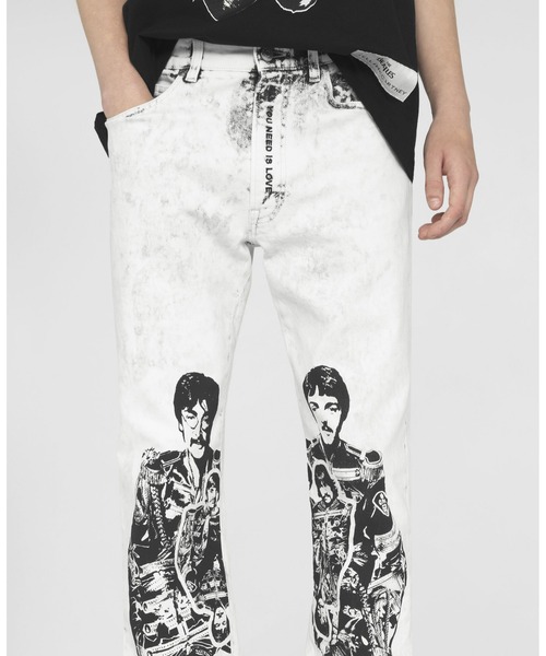 STELLA McCARTNEY（ステラマッカートニー）の「【UNISEX】Get Back Denim trousers ‐ ユニセックス ゲットバック デニムトラウザー（デニムパンツ・レディース・ホワイト系その他・MEDIUM）」の4枚目の写真