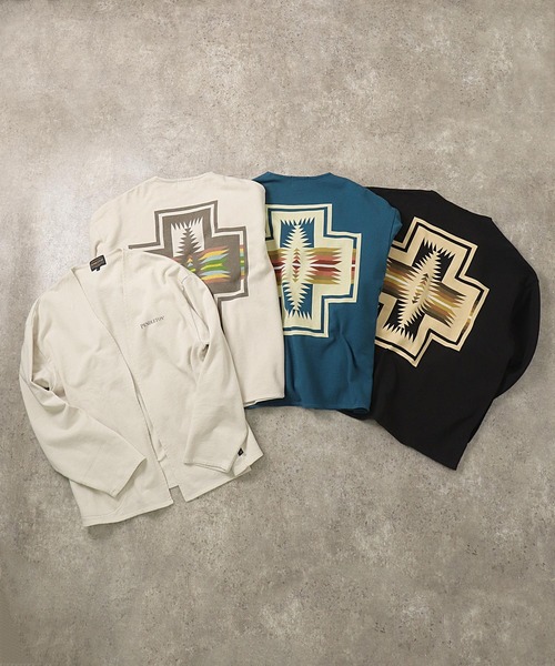 PENDLETON（ペンドルトン）の「【 PENDLETON / ペンドルトン 】 SWEAT CARDIGAN スウェット カーディガン スエット  MNY（カーディガン/ボレロ・メンズ・ブラック/アイボリー/ベージュ系/ブルー・M/L/XL）」の16枚目の写真