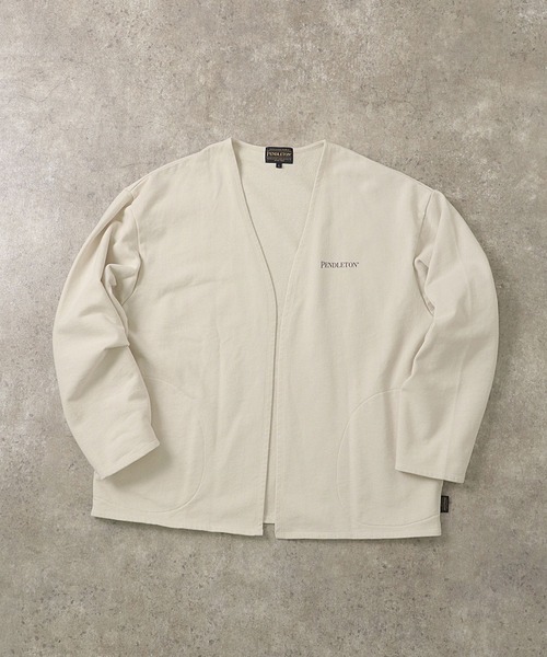 PENDLETON（ペンドルトン）の「【 PENDLETON / ペンドルトン 】 SWEAT CARDIGAN スウェット カーディガン スエット  MNY（カーディガン/ボレロ・メンズ・ブラック/アイボリー/ベージュ系/ブルー・M/L/XL）」の17枚目の写真