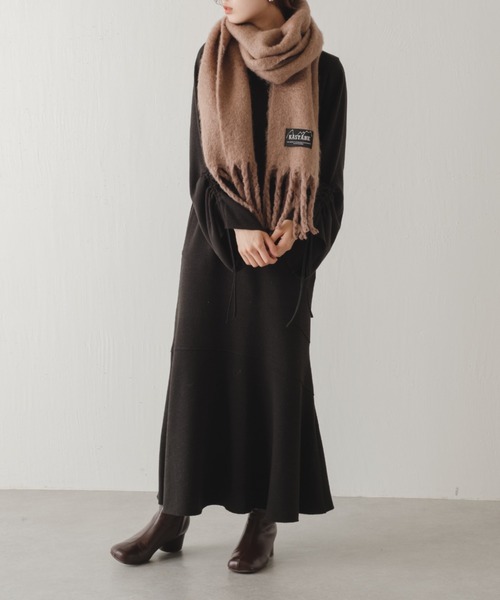 Kastane(カスタネ)の「ニットソーマーメイドワンピース(ワンピース・レディース・ブラック/ダークグリーン/ボルドー・FREE)」の13枚目の写真