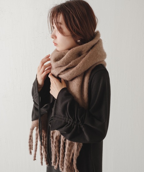 Kastane(カスタネ)の「ニットソーマーメイドワンピース(ワンピース・レディース・ブラック/ダークグリーン/ボルドー・FREE)」の16枚目の写真