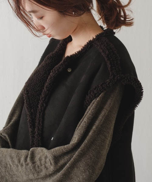 Kastane(カスタネ)の「ニットソーマーメイドワンピース(ワンピース・レディース・ブラック/ダークグリーン/ボルドー・FREE)」の21枚目の写真