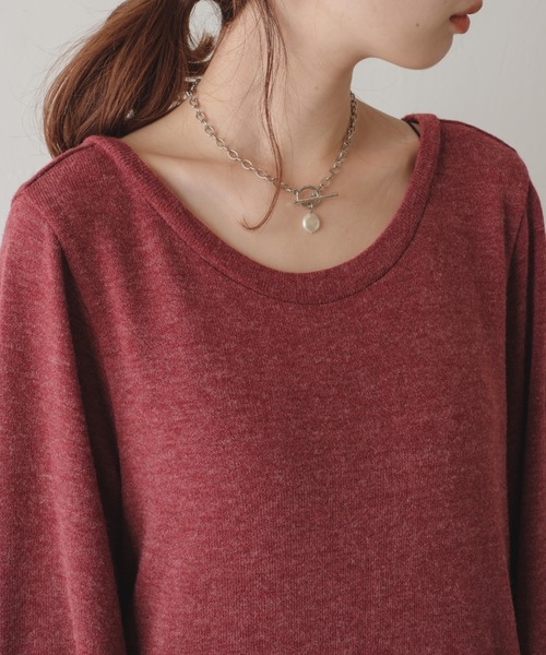 Kastane(カスタネ)の「ニットソーマーメイドワンピース(ワンピース・レディース・ブラック/ダークグリーン/ボルドー・FREE)」の7枚目の写真