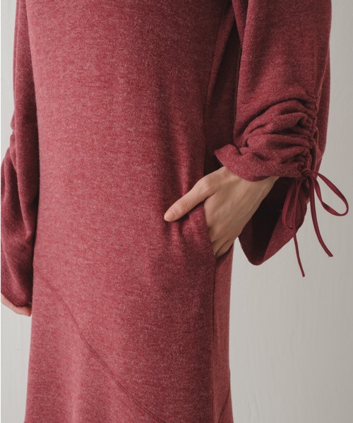 Kastane(カスタネ)の「ニットソーマーメイドワンピース(ワンピース・レディース・ブラック/ダークグリーン/ボルドー・FREE)」の10枚目の写真