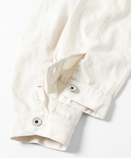 KRIFF MAYER（クリフメイヤー）の「LAID BACKデニムカバーオール（デニムジャケット・メンズ・ライトブルー/オフホワイト/ダークブルー・X-LARGE/MEDIUM/LARGE）」の12枚目の写真