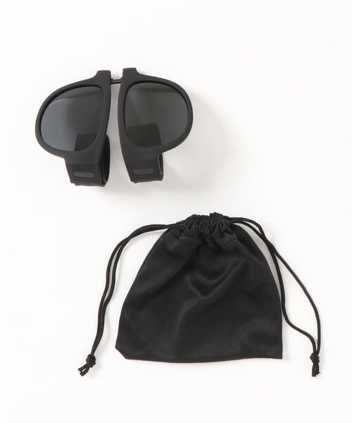 salle de bal(サルデバル)の「kateva / カテバ アウトドア スポーツに! カテバプラス 偏光レンズ スナップバンド折りたたみサングラス Kateva band sun PDI(サングラス・レディース・ホワイト/ブラック/レッド・FREE)」の6枚目の写真