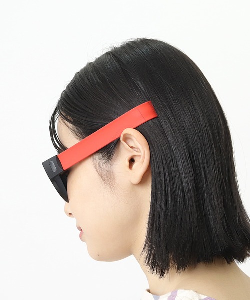 salle de bal(サルデバル)の「kateva / カテバ アウトドア スポーツに! カテバプラス 偏光レンズ スナップバンド折りたたみサングラス Kateva band sun PDI(サングラス・レディース・ホワイト/ブラック/レッド・FREE)」の11枚目の写真