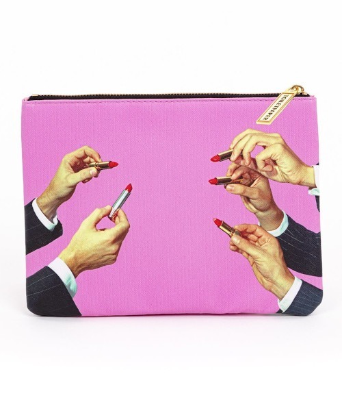 SELETTI（セレッティ）の「SELETTI/TOILETPAPER PUケース(M) LIPSTICKS ポーチ コスメポーチ（ポーチ・レディース・ピンク・ONE SIZE）」の2枚目の写真
