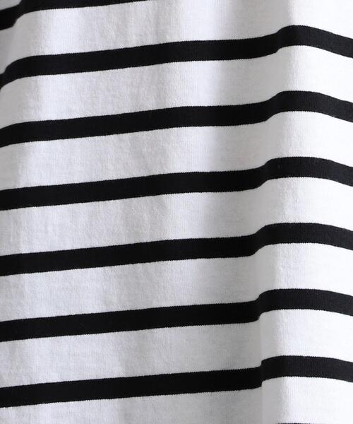 coen(コーエン)の「ナバルボーダー7分袖Tシャツ(Tシャツ/カットソー・メンズ・ブラック/コバルトブルー・SMALL/MEDIUM/LARGE/X-LARGE)」の4枚目の写真