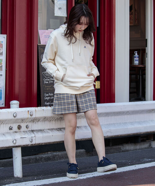 GEVACO（ゲバコ）の「【GEVACO/ゲバコ】オープンエンド裏毛フーディ（パーカー・メンズ・ネイビー/グレー/サックスブルー/キナリ・MEDIUM/LARGE）」の9枚目の写真