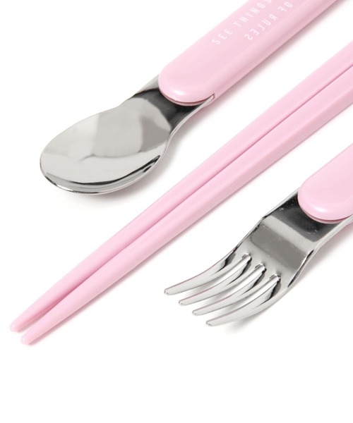 GLOBAL WORK(グローバルワーク)の「抗菌カトラリー3テンセット/264180(カトラリー・レディース・ピンク系その他/スカイブルー・FREE)」の14枚目の写真