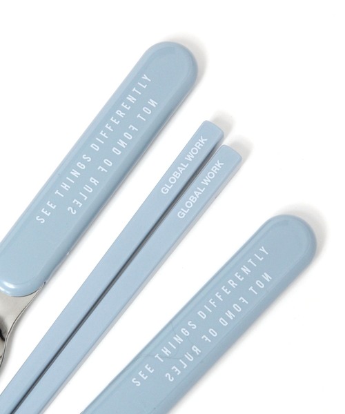 GLOBAL WORK(グローバルワーク)の「抗菌カトラリー3テンセット/264180(カトラリー・レディース・ピンク系その他/スカイブルー・FREE)」の18枚目の写真