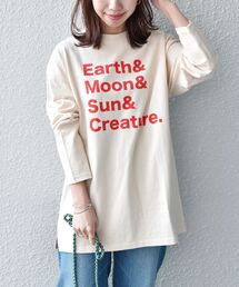 SHIPS any | 【SHIPS any別注】THE KNiTS: ロゴ ビッグ TEE◇(Tシャツ/カットソー)