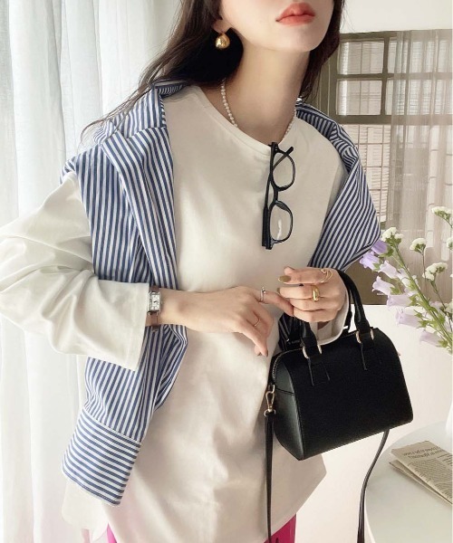 moment+(モーメントプラス)の「【累計販売数2万個突破!】フェイクレザー ミニボストンショルダーバッグ(ボストンバッグ・レディース・ブラック/ベージュ/グリーン/アイボリー/キャメル/ブラウン/ダークグリーン/ボルドー/ブラウン系その他/ベージュ系その他/レッド系その他・FREE)」の12枚目の写真