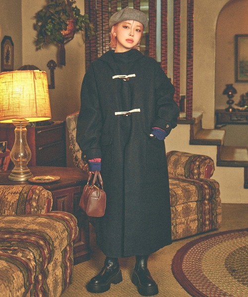 moment+(モーメントプラス)の「【累計販売数2万個突破!】フェイクレザー ミニボストンショルダーバッグ(ボストンバッグ・レディース・ブラック/ベージュ/グリーン/アイボリー/キャメル/ブラウン/ダークグリーン/ボルドー/ブラウン系その他/ベージュ系その他/レッド系その他・FREE)」の17枚目の写真