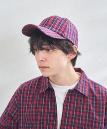 coen | チェック6パネルキャップ(キャップ)