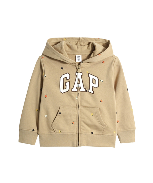 GAP（ギャップ）の「GAPファッションロゴ フルジップ パーカー (幼児)（パーカー・キッズ・グレー/マルチ/ベージュ・12-18M/2 YRS/3 YRS/4 YRS/5 YRS/18-24M）」の6枚目の写真