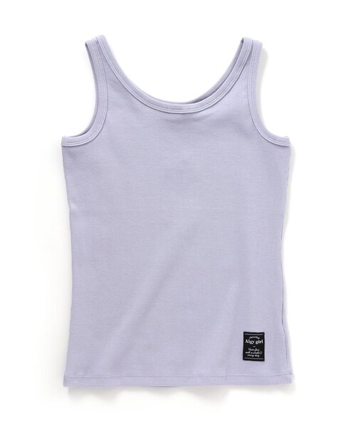 algy（アルジー）の「キャミタンク（タンクトップ・キッズ・ラベンダー/ブラウン/オフホワイト/ブラック・MEDIUM/XX-SMALL/SMALL/X-SMALL）」の4枚目の写真