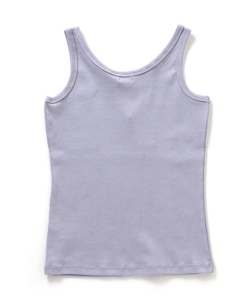 algy（アルジー）の「キャミタンク（タンクトップ・キッズ・ラベンダー/ブラウン/オフホワイト/ブラック・MEDIUM/XX-SMALL/SMALL/X-SMALL）」の10枚目の写真