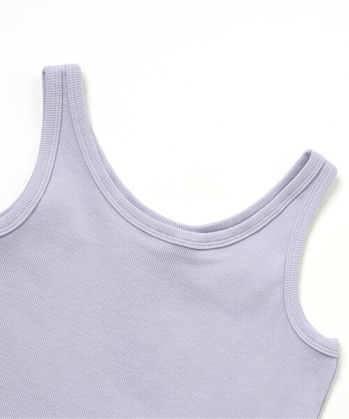 algy（アルジー）の「キャミタンク（タンクトップ・キッズ・ラベンダー/ブラウン/オフホワイト/ブラック・MEDIUM/XX-SMALL/SMALL/X-SMALL）」の12枚目の写真