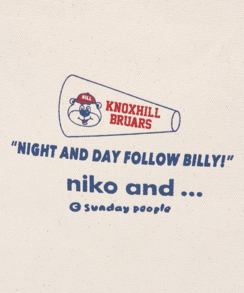 niko and...（ニコアンド）の「[BILLY(ビリー)]トートバッグ（トートバッグ・レディース・オフホワイト・0）」の8枚目の写真
