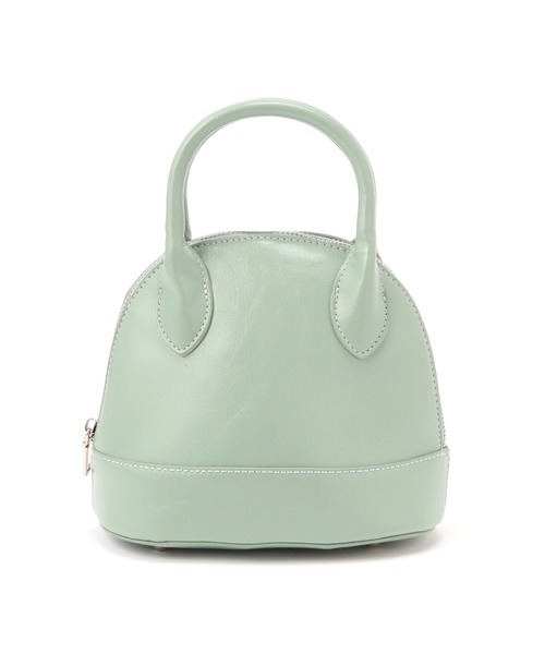 NATURAL BEAUTY BASIC（ナチュラルビューティーベーシック）の「タイニーハンドバッグ（ハンドバッグ・レディース・ホワイト/シルバー/ライトグリーン・ﾌﾘ-）」の7枚目の写真