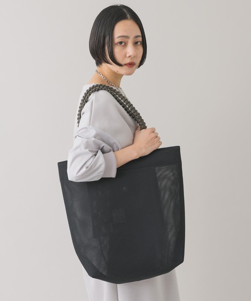 CONTROL FREAK / CTFK（コントロールフリーク）の「CONTROL FREAK パラコードショルダー（トートバッグ・レディース・ブラック/グレー・FREE）」の5枚目の写真