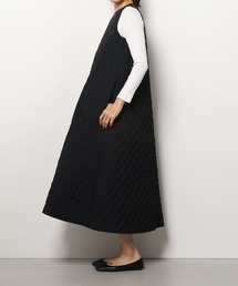 melitta baumeister 革×麻ワンピース melitta baumeister 革×麻ワンピース