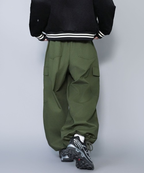 ストリートの定番！カラースノーカーゴパンツ/カラーパンツ（カーゴ