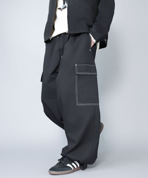 ストリートの定番！カラースノーカーゴパンツ/カラーパンツ（カーゴ