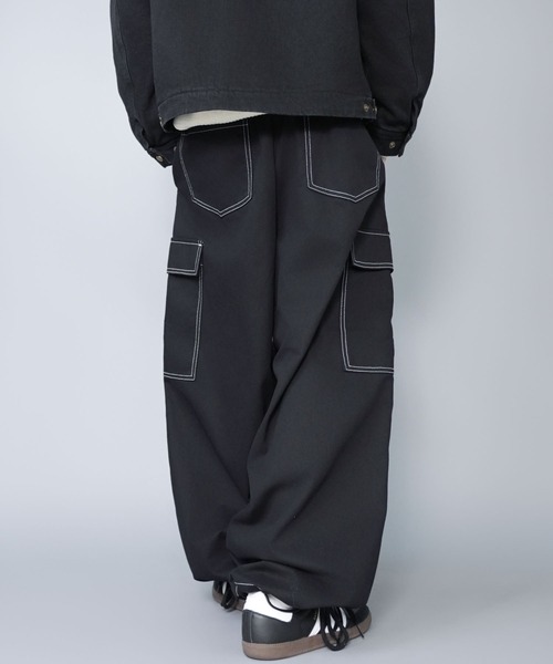 ストリートの定番！カラースノーカーゴパンツ/カラーパンツ（カーゴ