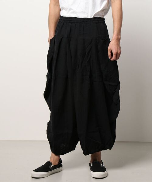 チャイハネ（チャイハネ）の「【チャイハネ】ダブルガーゼMEN'S変形パンツ（その他パンツ・メンズ・ブラック/パープル/ブラウン/グリーン/ベージュ/ネイビー/キャメル/グレー・FREE）」の9枚目の写真