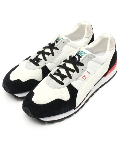 PUMA（プーマ）の「TX-3（スニーカー・メンズ・ブラック/ブルー/ホワイト・28cm/25cm/28.5cm/30.0cm/27.5cm/27cm/31cm/25.5cm/29cm/26cm/26.5cm）」の2枚目の写真