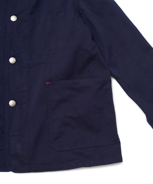 Nigel Cabourn（ナイジェルケーボン）の「Nigel Cabourn　cc22 メカニックジャケット 80440080002（その他アウター・メンズ・ネイビー/カーキ・48/50）」の15枚目の写真