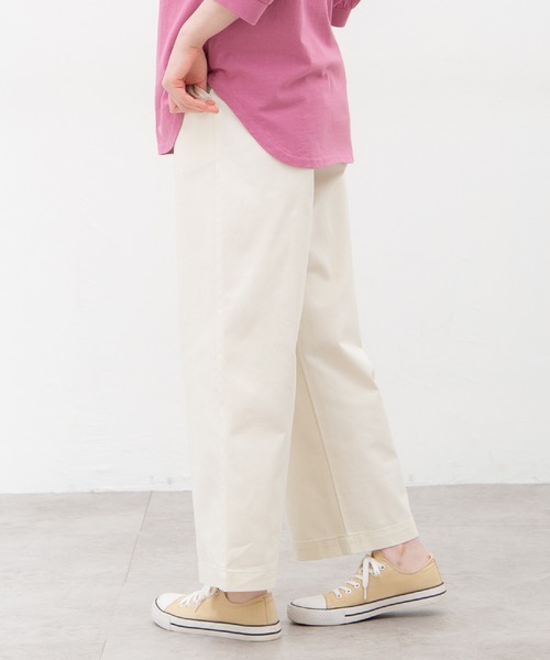 Honeys(ハニーズ)の「デニムストレートパンツ(デニムパンツ・レディース・ブルー/ライトインディゴブルー/インディゴブルー/アイボリー・M/LL/S/L)」の8枚目の写真