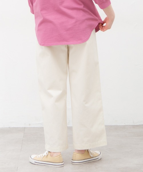 Honeys(ハニーズ)の「デニムストレートパンツ(デニムパンツ・レディース・ブルー/ライトインディゴブルー/インディゴブルー/アイボリー・M/LL/S/L)」の9枚目の写真
