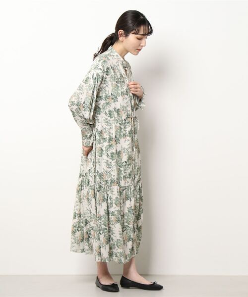 アメリ　ワンピース SIDE MARBELT LADY LIKE DRESS（ワンピース）｜Ameri（アメリ