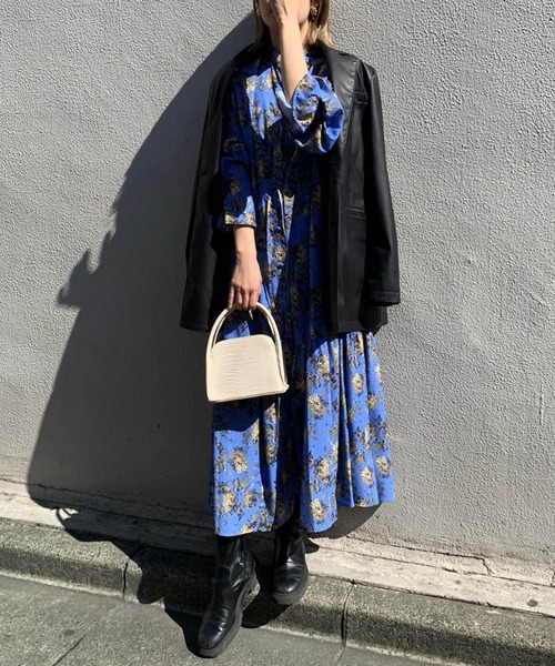 店内商品がすべてレジにて半額！！ GIULIA DRAWSTRING DRESS（ワンピース）｜Ameri（アメリ SHIRT ワンピース