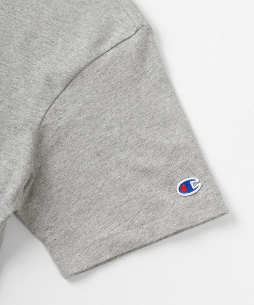 Champion(チャンピオン)の「【Champion/チャンピオン】カレッジロゴ 半袖プリントTシャツ/ 半袖カットソー(Tシャツ/カットソー・メンズ・グレー/ベージュ/ネイビー/ホワイト・XL/M/L)」の8枚目の写真