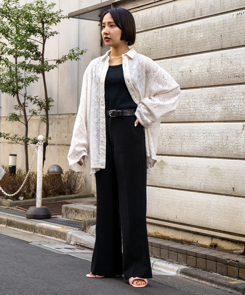JOINT WORKS(ジョイントワークス)の「JW-EMBROIDERY レギュラーシャツ(シャツ/ブラウス・メンズ・ホワイト/ネイビー/カーキ・MEDIUM/LARGE)」の7枚目の写真