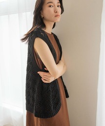 LOWRYS FARM | マクラメベスト　275070(ベスト)