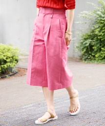 VERMEIL par iena ウールチェックタックパンツ　L VERMEIL par iena（ヴェルメイユパーイエナ）の「ウールチェック