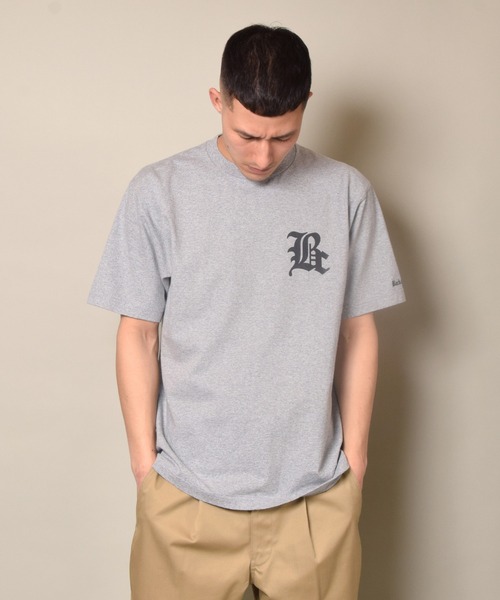 Back Channel（バックチャンネル）の「OLD-E LOGO T（Tシャツ/カットソー・メンズ・ホワイト/ブラック/ミックスグレー・SMALL/MEDIUM/LARGE/X-LARGE/XX-LARGE）」の6枚目の写真