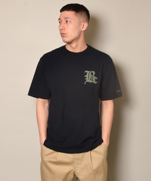 Back Channel（バックチャンネル）の「OLD-E LOGO T（Tシャツ/カットソー・メンズ・ホワイト/ブラック/ミックスグレー・SMALL/MEDIUM/LARGE/X-LARGE/XX-LARGE）」の5枚目の写真