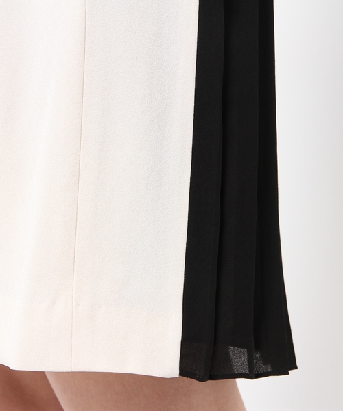 GRACE CONTINENTAL(グレースコンチネンタル)の「ビジュープリーツワンピース(ドレス・レディース・キナリ/イエロー/ピンク・36/38)」の10枚目の写真